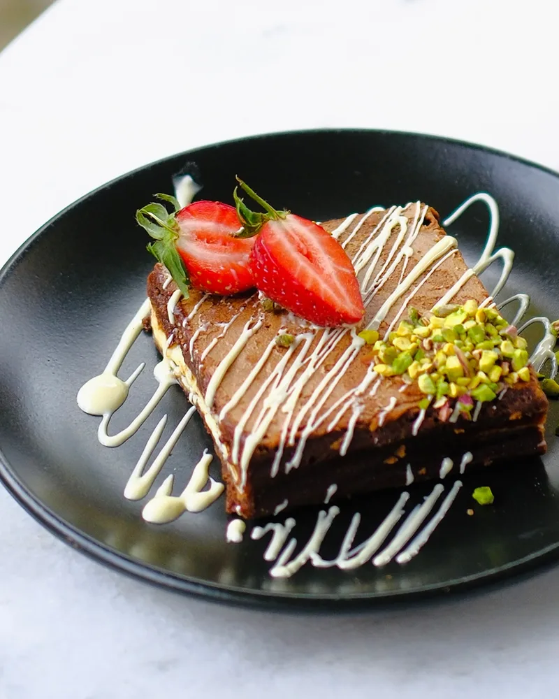 Beyaz Çikolatalı Brownie
